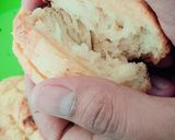 Foto langkah ke 9 dari resep DS7. Roti Melon Doraemon Abal Abal (no oven, no mixer).