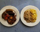 Vasárnapi disznóságok vegyes körettel recept fázis 12 fotója