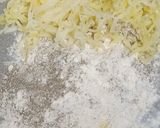 A picture of step 1 of Rajgira paratha stuffed with Paneer. (Vrat Special).