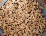 A picture of step 4 of Qeema(mini) Samosa K&Ns style.