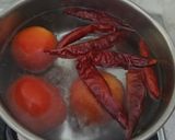 A picture of step 1 of Momo Chutney.