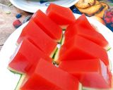 Hình bước làm 6 của món Rau Câu Dưa Hấu