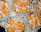 Hình bước làm 6 của món Trôi chay 2 màu