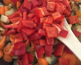 Foto del paso 4 de la receta: Macarrones con verduras al curry picante 🌶