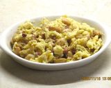 Sült nokedli bacon-nel és babbal recept fázis 2 fotója