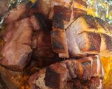 Foto del paso 5 de la receta: Jamón ahumado al vino y papas