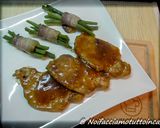 Foto del passaggio 5 della ricetta Scaloppine al marsala con fagottini di fagiolini