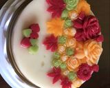 Hình bước làm 7 của món Rau câu hoa nổi