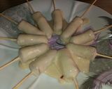 A picture of step 5 of Chips corndog.