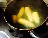 Hình bước làm 1 của món Chè khoai dẻo cốt dừa