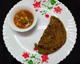 पालक पराठा (palak paratha recipe in Hindi) रेसिपी चरण 3 फोटो