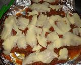 Foto del paso 11 de la receta: Pan de carne individual relleno de jamón, salsa fileto y muzzarella