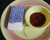 A picture of step 10 of Manchurian frankie roll.