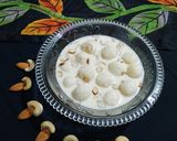 A picture of step 9 of Calcium rich Ras Malai.