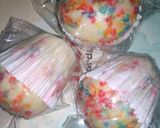Foto langkah ke 2 dari resep Bakpao telur rainbow.