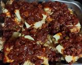 A picture of step 8 of Oven baked Chicken and Aubergine Parmigiano.