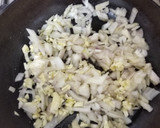 Foto del paso 1 de la receta: Pimiento relleno de arroz a la cazuela