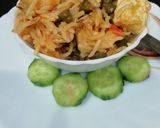 A picture of step 8 of Cholia & Onion Pulao.