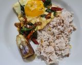 Foto langkah ke 4 dari resep Telur Kemangi ala Thailand.
