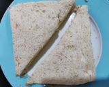 Gambar langkah 3 resipi Sandwich Telur Sempoi.