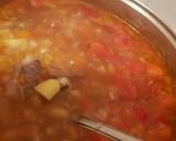 Pas rețetă Ciorbă cu carne de vită și mult zarzavat 2 fotografie