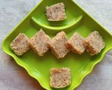 A picture of step 4 of Chia Seeds and Coconut Burfi.