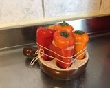 Une image de l'étape 8 de Minis poivrons farcis thon feta et citron en verrine.
