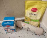 Foto del paso 1 de la receta: Nidos salteados con crema de queso, chopped y pistachos