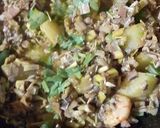 চিংড়িমাছ দিয়ে মোচার সব্জি (Chingri mach diye mocha ghonto recipeb in Bengali) রেসিপির ধাপ 4 ছবি