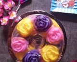 Foto langkah ke 9 dari resep Pudding Kaca Bunga.