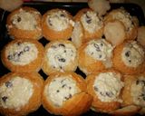 Túróval töltött zsemle recept fázis 4 fotója