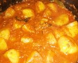 A picture of step 2 of Sugarbeans curry.