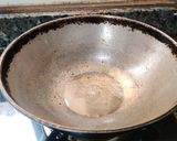 A picture of step 8 of Kollu chutney.