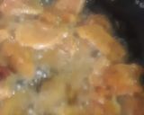 A picture of step 2 of Crispy Dragon chicken.