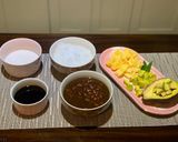Foto langkah ke 4 dari resep Es kacang merah Gula arenMinuman Khas Palembang.