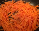 A picture of step 3 of Carrot & egg (Ninjin Sirisiri).