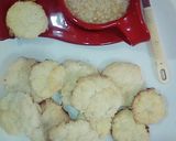 A picture of step 1 of Coconut cookies with coffee.