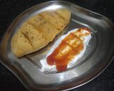 A picture of step 3 of Vegetable stuffed bread.