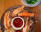 Hình bước làm 4 của món Tôm Càng Luộc, Canh Mồng Tơi Nấu Bằng Nước Luộc Tôm