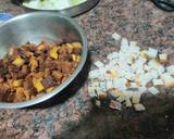 Bread corn chaat