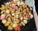 Foto langkah ke 5 dari resep Telur Puyuh Tahu Pete.