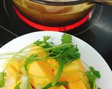 Hình bước làm 2 của món Canh Đu Đủ Nấu Giò Heo
