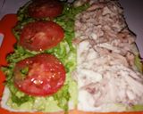 Foto del paso 4 de la receta: Sándwich de pollo sin mayonesa
