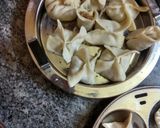 A picture of step 2 of Soy momos.
