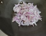 A picture of step 1 of Chinese stir fry.