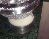 A picture of step 1 of Jain Kadhi chawal.