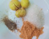 A picture of step 2 of Mix fruits chat.