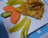 A picture of step 7 of Omlate Paratha 😋.