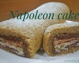Foto langkah ke 6 dari resep Napoleon matcha cake.