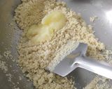 A picture of step 3 of Suji halwa.